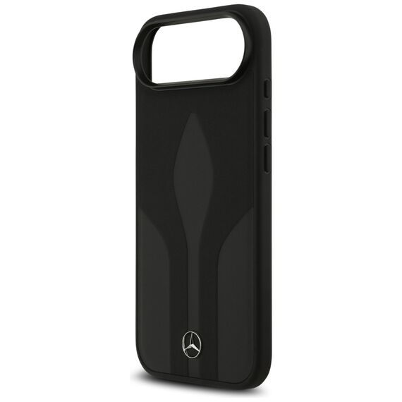 Mercedes Leather The Move MagSafe case for iPhone 17 Air - black - Uncategorized Cases (2) - Cases - Techbox