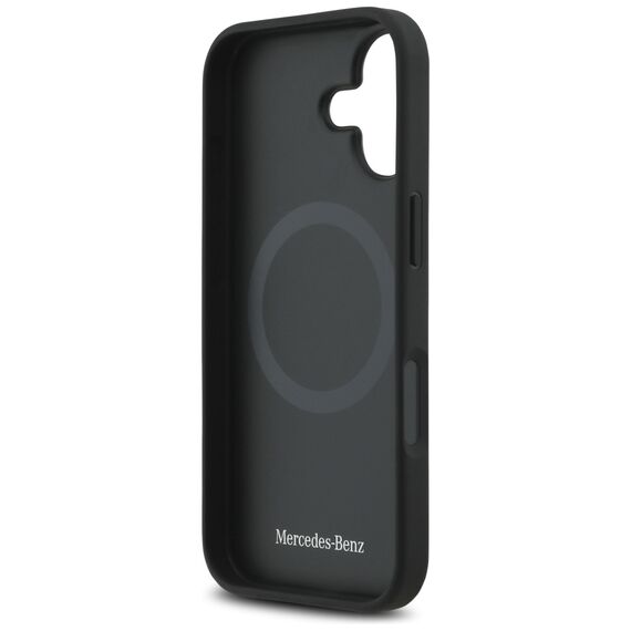 Mercedes Leather The Move MagSafe case for iPhone 17 - black | Techbox
