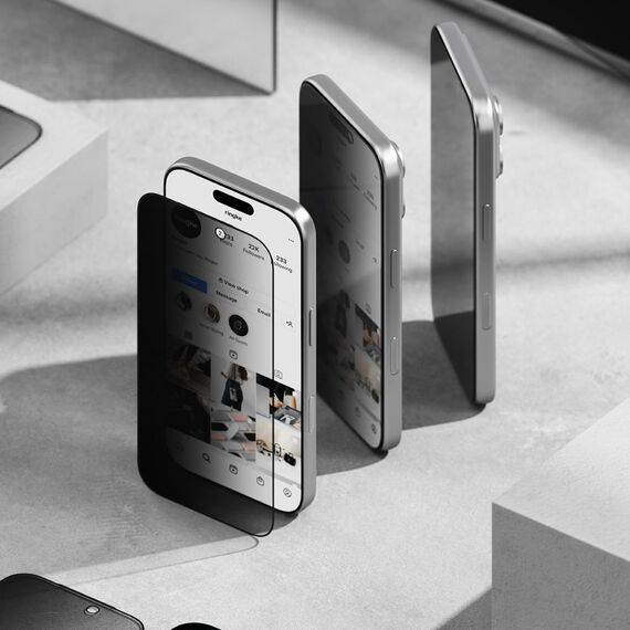 Ringke Easy Slide 2-pack Privacy Glass for iPhone 17 Pro Max