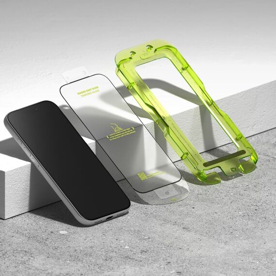 Ringke Easy Slide 2-pack tempered glass for iPhone 17 Pro - black | Techbox