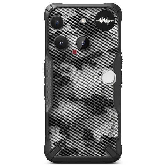 Ringke Fusion X Case for Nothing Phone 3 - Gray and Black - Uncategorized Cases (2) - Cases - Techbox