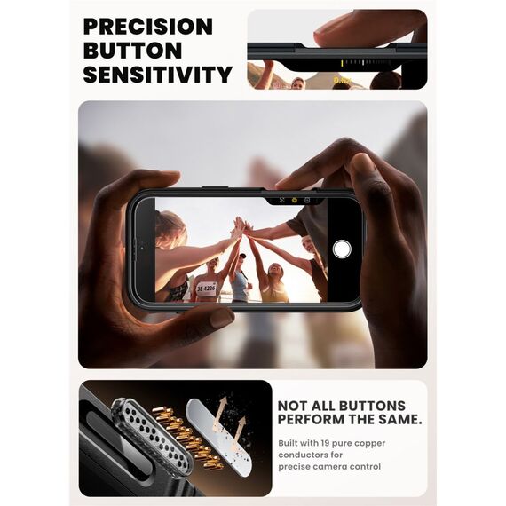 Supcase IBLSN Ares Flip Mag MagSafe Case for iPhone 17 Air - Black | Techbox