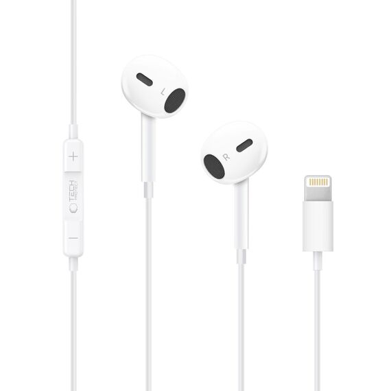Tech-Protect Ultraboost Core G2 Lightning Headphones - White