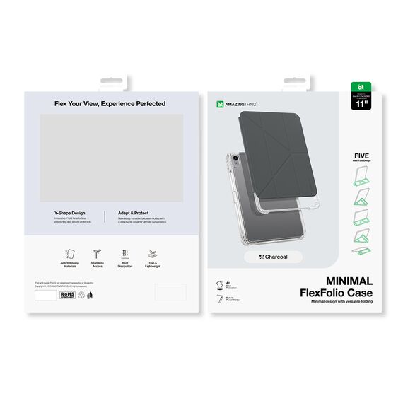 AmazingThing Minimal Case for iPad Air M3 11" - Black