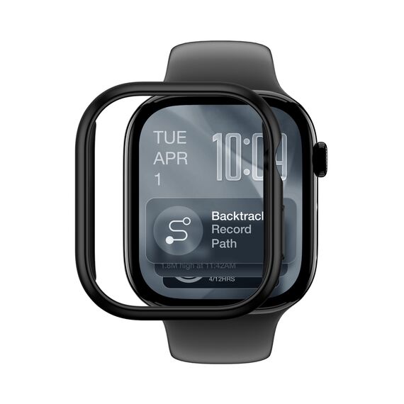 AmazingThing Minimal Protective Case for Apple Watch Series 11 46mm - Black - Accessories - Smartwatches & Accessories - Techbox