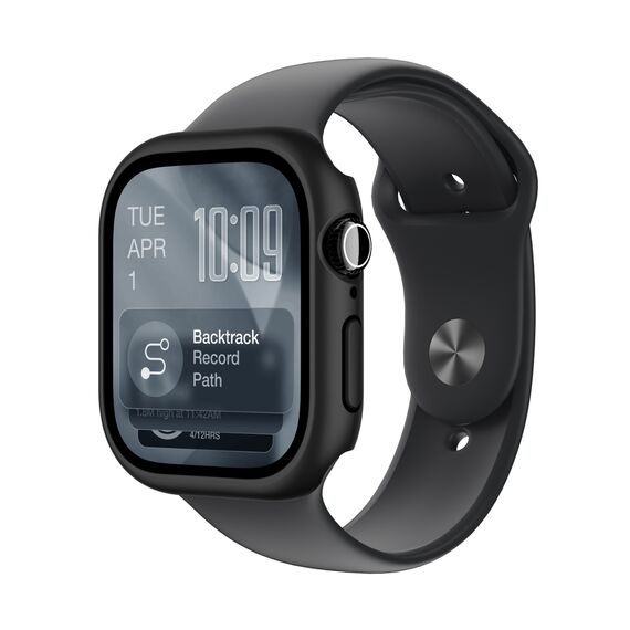 AmazingThing Minimal Protective Case for Apple Watch Series 11 46mm - Black - Accessories - Smartwatches & Accessories - Techbox