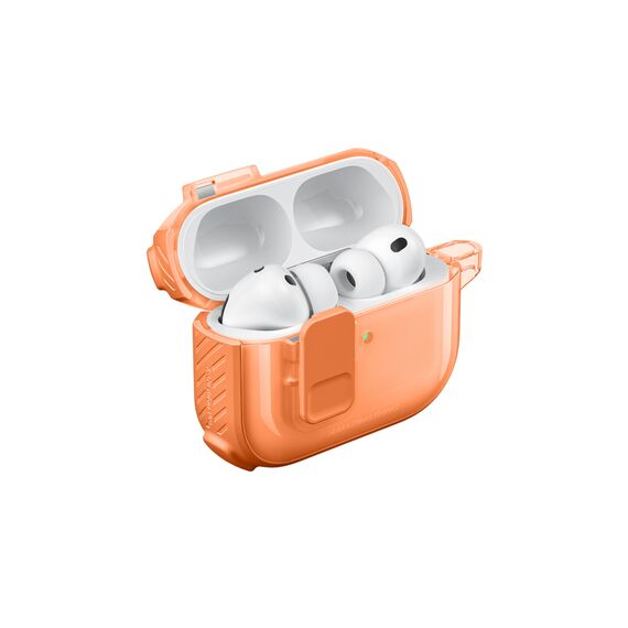 AmazingThing Titan Pro Mag Case Clear for AirPods Pro 3 - Orange | Techbox
