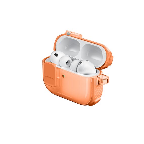 AmazingThing Titan Pro Mag Case Clear for AirPods Pro 3 - Orange | Techbox