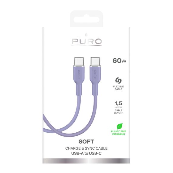 Puro Cable "ICON" from USB-C to USB-C, 1.5m