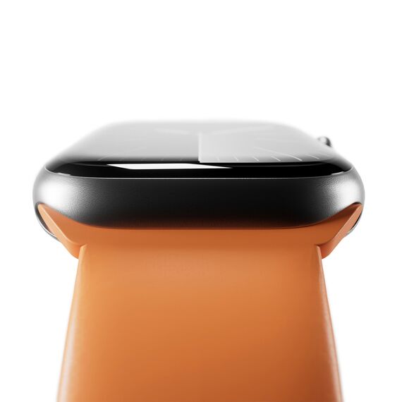 Puro Icon Silicone Strap for Apple Watch 44 / 45 / 46 / 49 mm - Orange - Accessories - Smartwatches & Accessories - Techbox