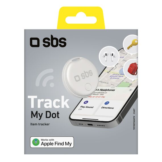 Tracker Apple colore bianco