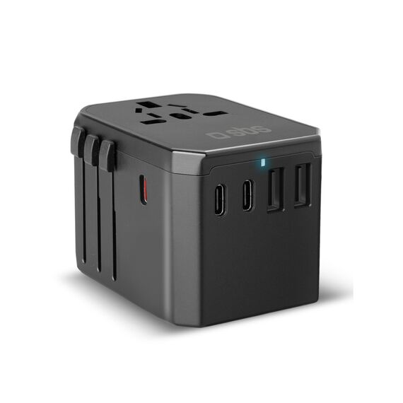 World travel GaN 70W adapter with pouch case