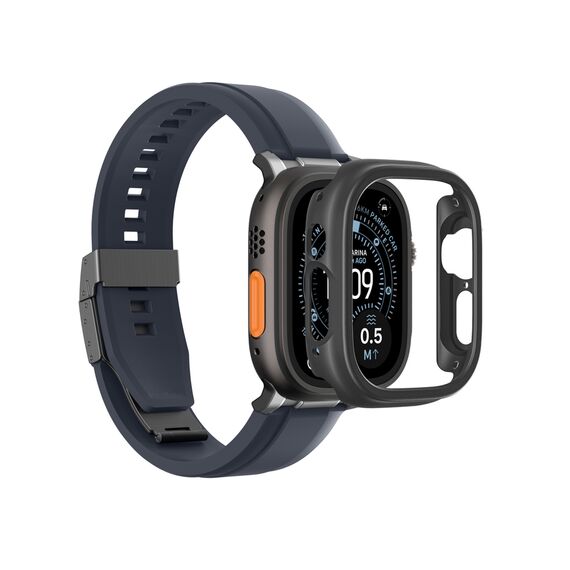 AmazingThing Minimal Protective Case for Apple Watch UItra 3 49mm - Black - Accessories - Smartwatches & Accessories - Techbox