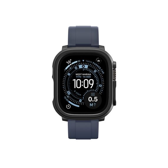 AmazingThing Minimal Protective Case for Apple Watch UItra 3 49mm - Black - Accessories - Smartwatches & Accessories - Techbox
