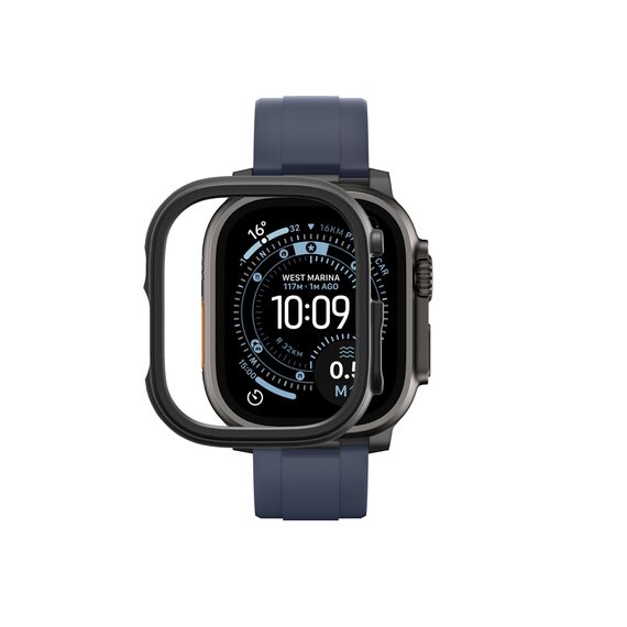 AmazingThing Minimal Protective Case for Apple Watch UItra 3 49mm - Black - Accessories - Smartwatches & Accessories - Techbox
