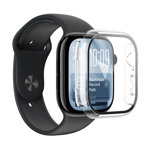AmazingThing Radix Glass Screen Protector with Case for Apple Watch Series 11 42mm - Clear | Techbox