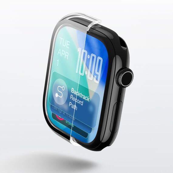 AmazingThing Radix Glass Screen Protector with Case for Apple Watch Series 11 42mm - Clear | Techbox