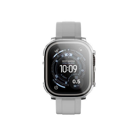 AmazingThing Radix Glass Screen Protector with Case for Apple Watch UItra 3 49mm - Clear - Accessories - Smartwatches & Accessories - Techbox