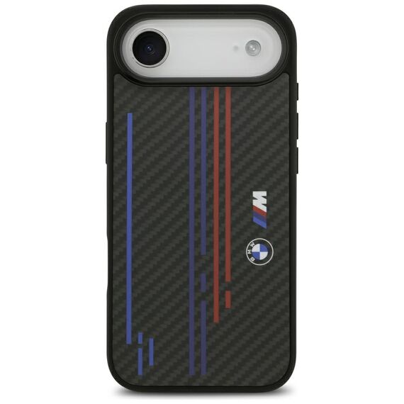 BMW M Kevlar Lines &amp; Logo MagSafe Case for iPhone Air - Black | Techbox