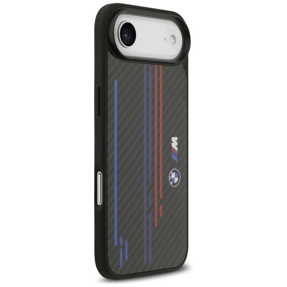 BMW M Kevlar Lines &amp; Logo MagSafe Case for iPhone Air - Black | Techbox