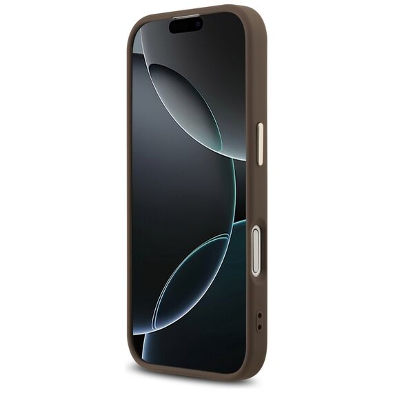 Guess 4G Big 4G Classic Logo Case for iPhone 17 - Brown and Gold - Uncategorized Cases (2) - Cases - Techbox
