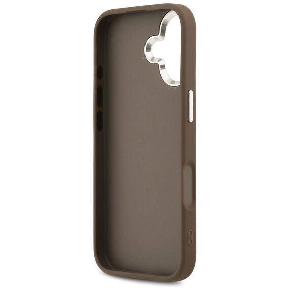 Guess 4G Big 4G Classic Logo case for iPhone 17 - brown and silver | Techbox