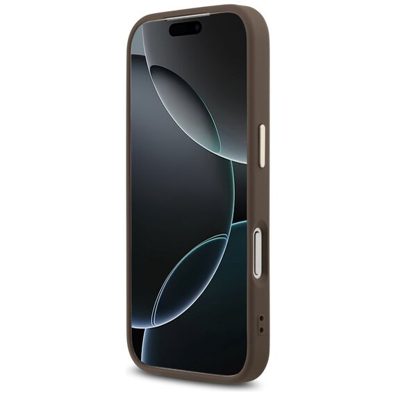Guess 4G Big 4G Classic Logo Case for iPhone 17 Pro - Brown and Gold - Apple Cases - Cases - Techbox