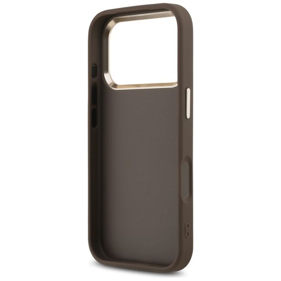 Guess 4G Big 4G Classic Logo Case for iPhone 17 Pro - Brown and Gold - Apple Cases - Cases - Techbox