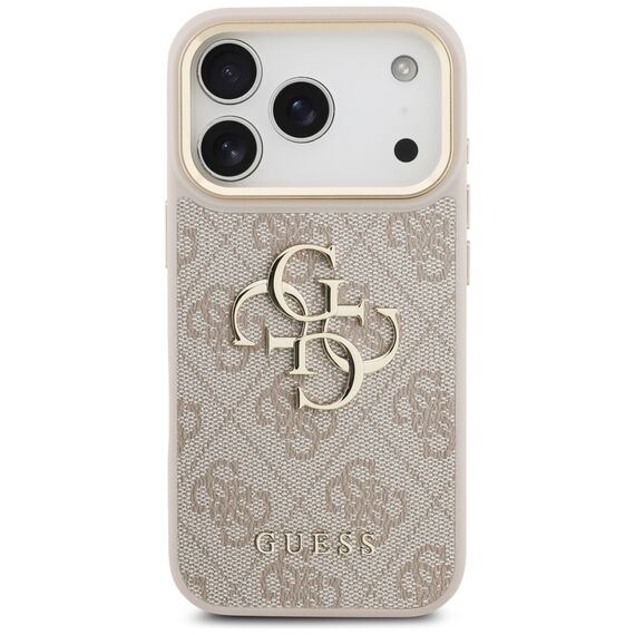 Guess 4G Big 4G Classic Logo Case for iPhone 17 Pro - Rose Gold | Techbox