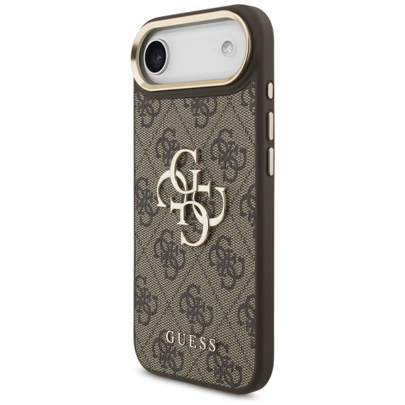 Guess 4G Big 4G Classic Logo Case for iPhone Air - Brown and Gold | Techbox