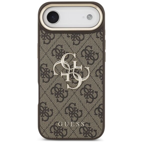 Guess 4G Big 4G Classic Logo Case for iPhone Air - Brown and Gold | Techbox