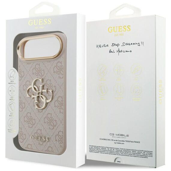 Guess 4G Big 4G Classic Logo iPhone Air Case - Rose Gold - Uncategorized Cases (2) - Cases - Techbox