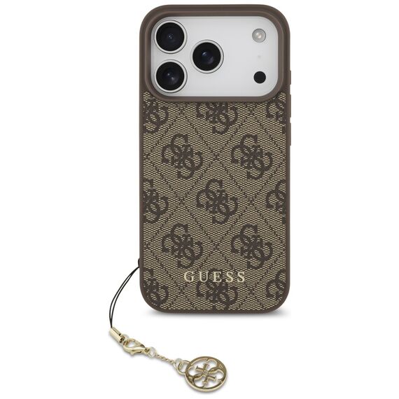 Guess 4G Charms Collection MagSafe case for iPhone 17 Pro - brown | Techbox