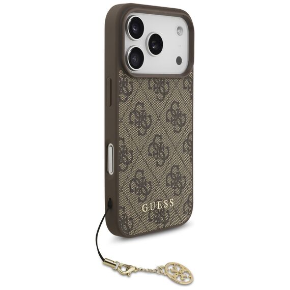 Guess 4G Charms Collection MagSafe case for iPhone 17 Pro - brown | Techbox