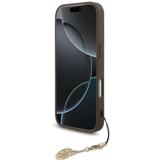 Guess 4G Charms Collection MagSafe case for iPhone 17 Pro - brown | Techbox