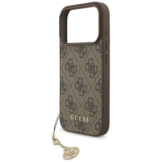 Guess 4G Charms Collection MagSafe case for iPhone 17 Pro - brown | Techbox