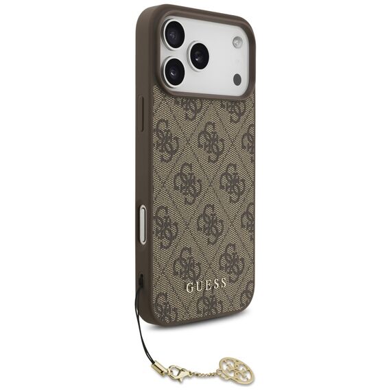 Guess 4G Charms Collection MagSafe case for iPhone 17 Pro Max - brown | Techbox