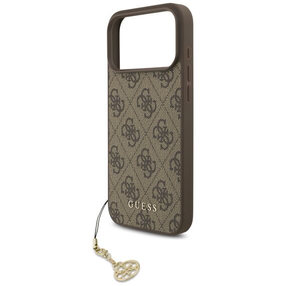 Guess 4G Charms Collection MagSafe case for iPhone 17 Pro Max - brown | Techbox