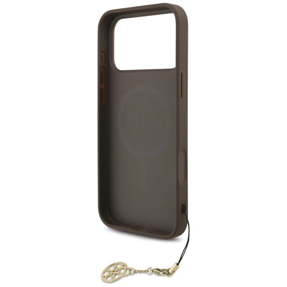 Guess 4G Charms Collection MagSafe case for iPhone 17 Pro Max - brown | Techbox