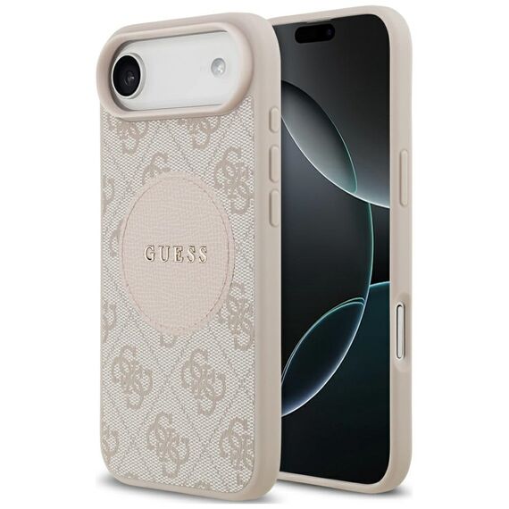 Guess 4G Circle Classic Logo MagSafe case for iPhone Air - pink - Apple Cases - Cases - Techbox