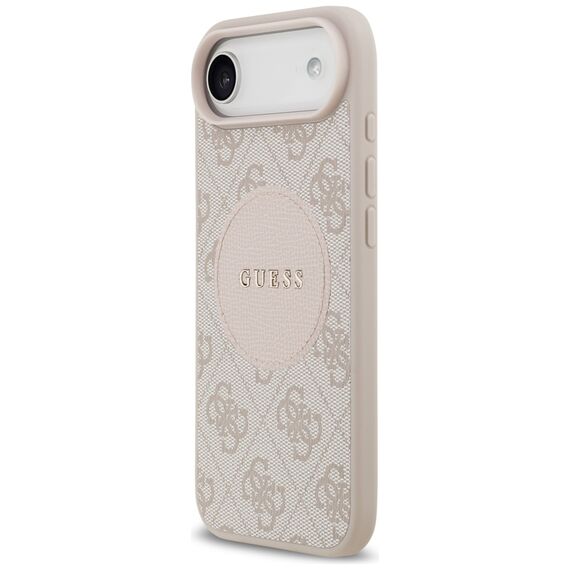 Guess 4G Circle Classic Logo MagSafe case for iPhone Air - pink - Apple Cases - Cases - Techbox