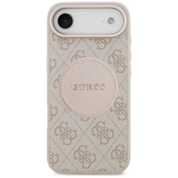 Guess 4G Circle Classic Logo MagSafe case for iPhone Air - pink - Apple Cases - Cases - Techbox
