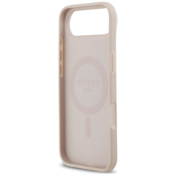 Guess 4G Circle Classic Logo MagSafe case for iPhone Air - pink - Apple Cases - Cases - Techbox