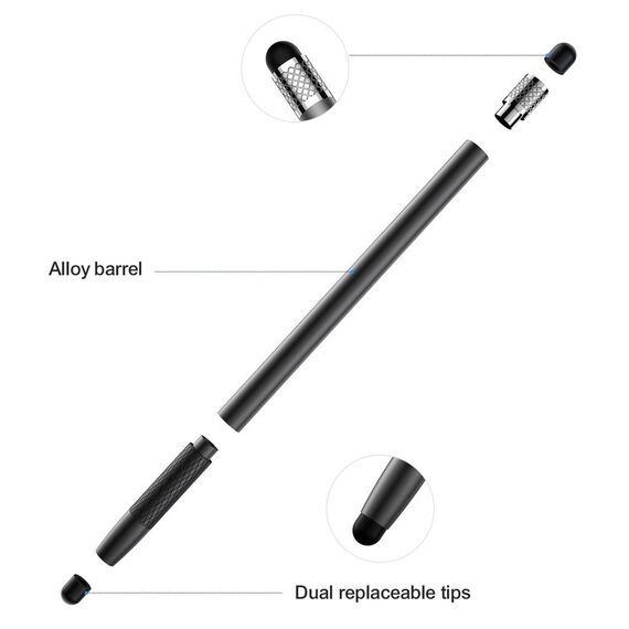 Joyroom JR-DR01 Passive Stylus - Black - Tablet Accessories - Tablet PC & Accessories - Techbox