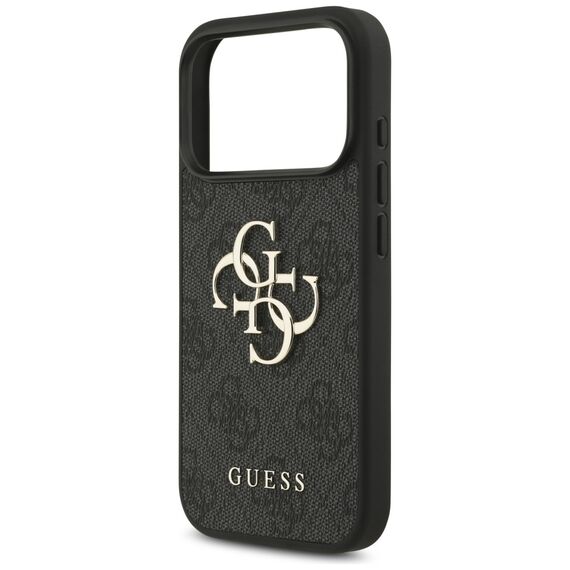 Guess 4G Strap 4G Classic Logo Case for iPhone 17 Pro - Black - Apple Cases - Cases - Techbox