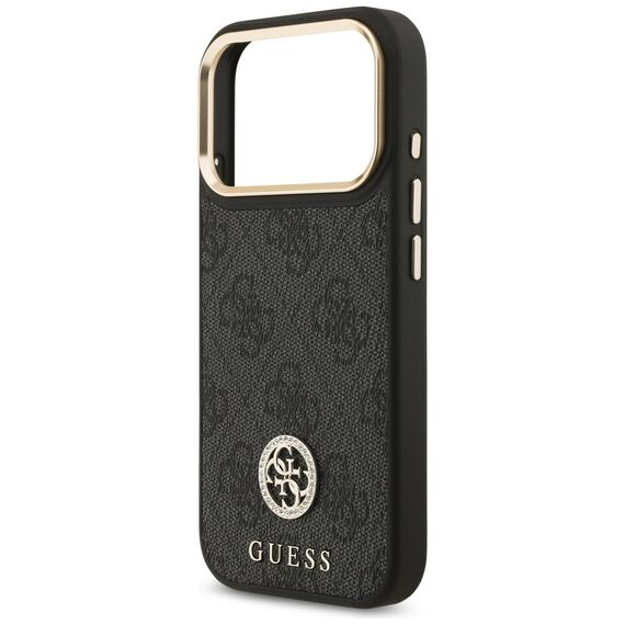 Guess 4G Strass Logo MagSafe case for iPhone 17 Pro - black | Techbox