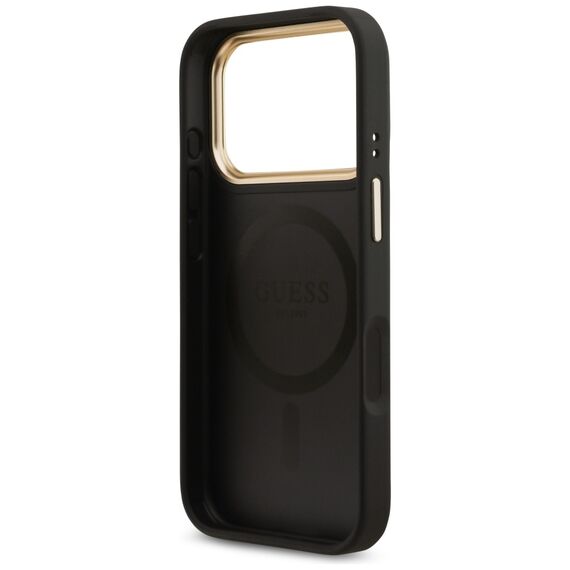 Guess 4G Strass Logo MagSafe case for iPhone 17 Pro - black | Techbox