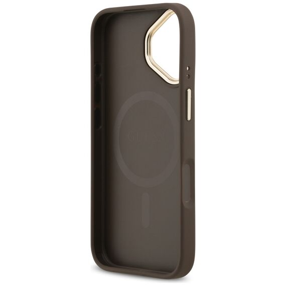 Guess 4G Stripe MagSafe case for iPhone 17 - brown - Uncategorized Cases (2) - Cases - Techbox