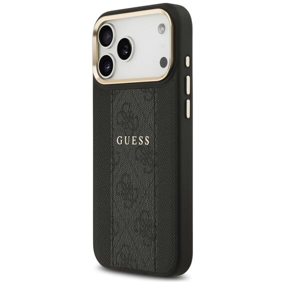 Guess 4G Stripe MagSafe case for iPhone 17 Pro Max - black - Uncategorized Cases (2) - Cases - Techbox