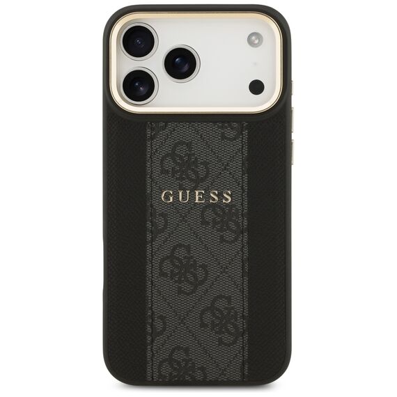 Guess 4G Stripe MagSafe case for iPhone 17 Pro Max - black - Uncategorized Cases (2) - Cases - Techbox